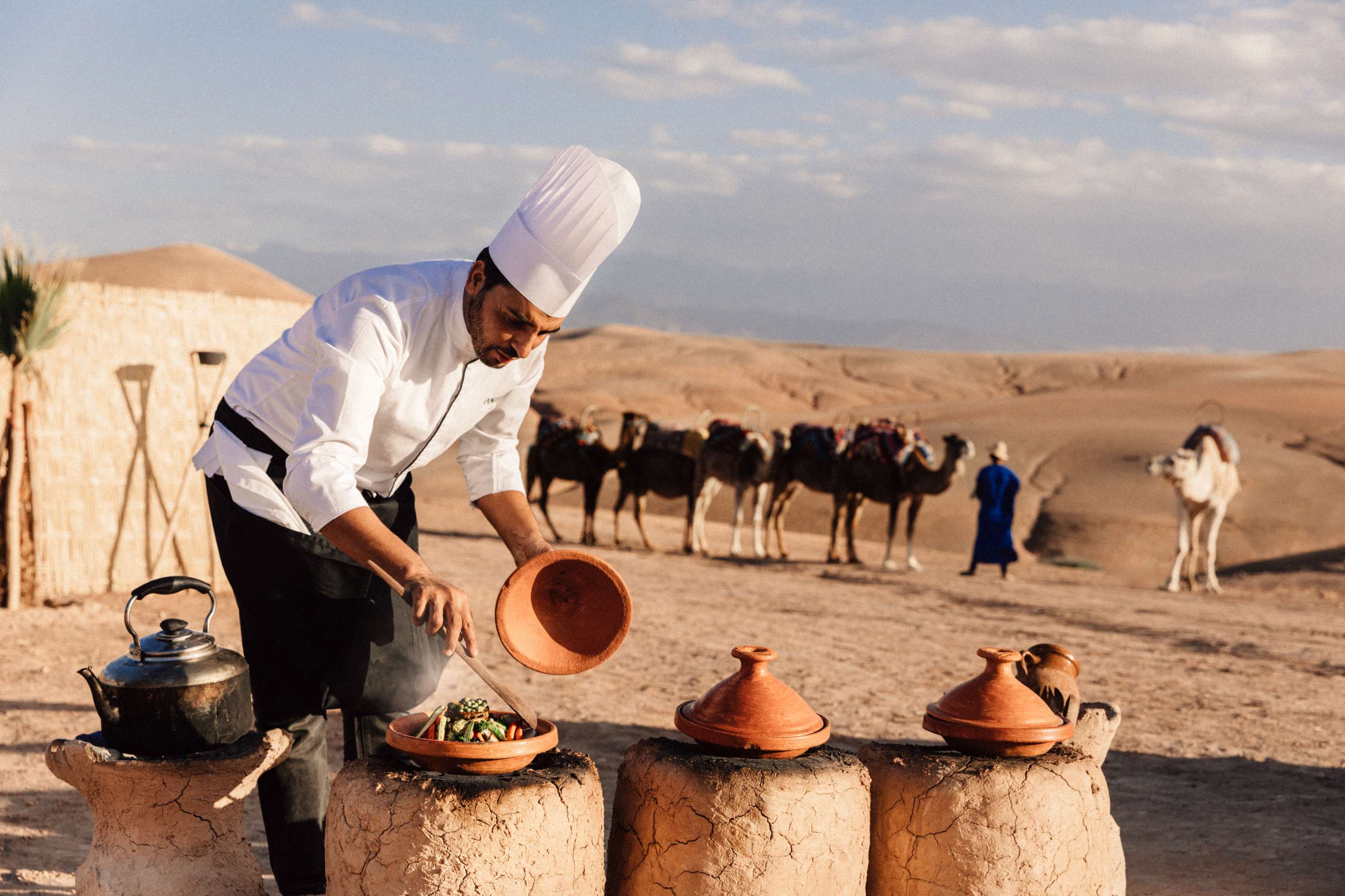 Amanjena Morocco Agafay Dinner &ndash; W&uuml;stenerlebnis mit Koch, Tajine und Sonnenuntergang | nova-reisen