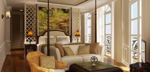 höchster Luxus in einer Grand Suite auf dem Mekong Navigator, Mekong Flusskreuzfahrt, Vietnam