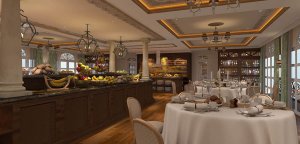 landestypische Speißen genießen im Dining Romm des Mekong Navigator, Mekong Flusskreuzfahrt, Vietnam