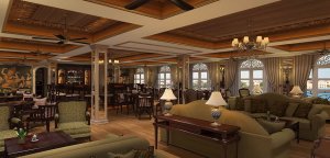 Ebtspannen Sie sich in der Lounge des Mekong Navigator, Mekong Flusskreuzfahrt, Vietnam