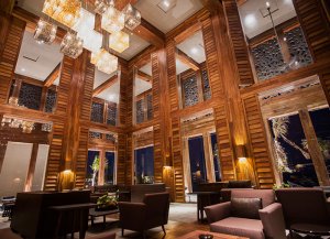 gemütliche cocktails im nizuc resort in cancun mexiko