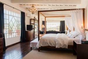 luxus schlafzimmer in der narbona winde lodge relais und chateaux in carmelo uruguay
