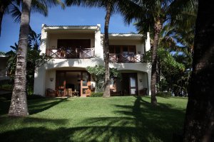 paradisischer garten im one & only le saint geran luxus resort auf mauritius