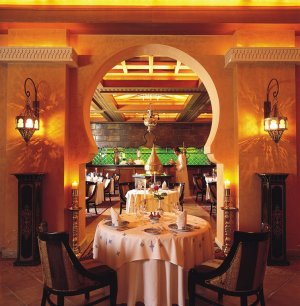 stilvolles restaurant im One and Only Royal Mirage The Palace in dubai