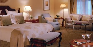 traumhaftes schlafzimmer im ritz carlton in den usa kalifornien san francisco  