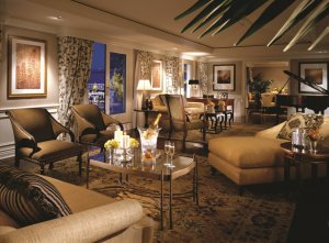 luxuriöses wohnzimmer im ritz carlton in den usa kalifornien san francisco  