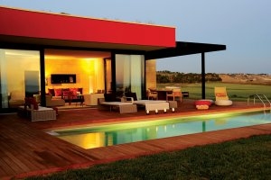 luxus suite mit pool am golfplatz im rocco forte verdura resort hotel in sizilien italien