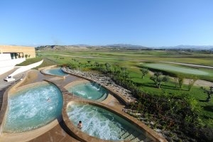 grosser luxus spa im rocco forte verdura resort hotel in sizilien italien