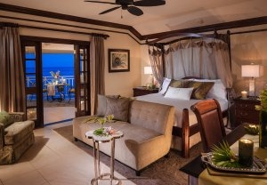 luxus honeymoon suite mit meerblick im sandals royal plantation ochos rios jamaika karibik