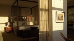 romantisches schlazimmer im relais & chateaux santa teresa luxus hotel in rio de janeiro brazilien 