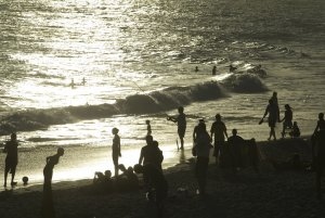 romantische abendstimmung im relais & chateaux santa teresa luxus hotel in rio de janeiro brazilien 