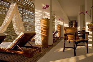 entspannte lobby im relais & chateaux santa teresa luxus hotel in rio de janeiro brazilien 