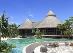 Blick auf das Restaurant Safran im Shangri-La´s Le Touessrok Resort & Spa auf Mauritius