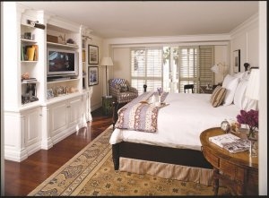 romantisches schlafzimmer im luxushotel shutters on the beach santa monica kalifornien usa