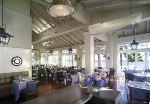 elegantes restaurant im luxushotel shutters on the beach santa monica kalifornien usa