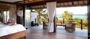 traumhafte terrasse auf der richard bransons necker island in der karibik british virgin islands 