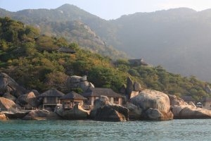 luxus villa am meer im Six Senses Hideaway Ninh Van Bay in vietnam