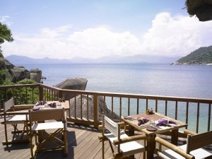 hervorragende küche im Six Senses Hideaway Ninh Van Bay Restaurant vietnam