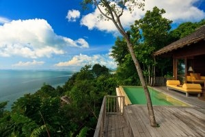 private villa mit pool und luxus im six senses yao noi bei phuket thailand