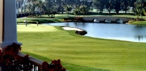 idyllischer golfplatz im the breakers in den usa florida palm beach 