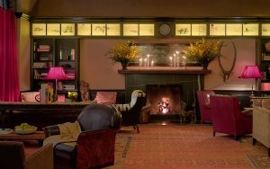 coole stilvolle lounge im greenwich luxus hotel in tribeca manhattan new york city usa