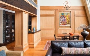 elegantes wohnzimmer penthouse im greenwich luxus hotel in tribeca manhattan new york city usa