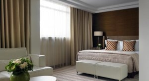 schlafzimmer im luxurioesen The Marylebone Hotel, London