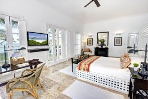 Helle Junior Suite mit Blick auf das Meer auf der Luxusreisen Dominikanisch Republik Tortuga Bay Puntacana Resort & Club Hotel Punta Cana Karibik