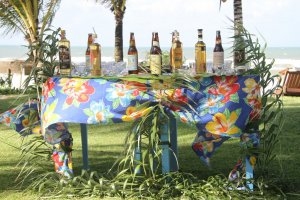 strandbar im txai luxus hotel resort relais und chateaux in itacare brasilien südamerika