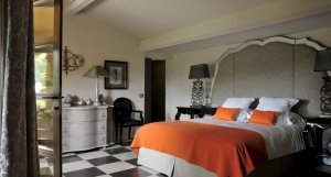 edles Zimmer im Luxushotel Saint-Tropez Villa Marie Cote d´Azur Frankreich mit luxuriöser Ausstattung