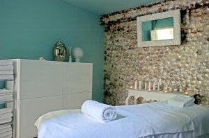 Heller und moderner Spa Bereich im Luxushotel Saint-Tropez Villa Marie Cote d´Azur Frankreich